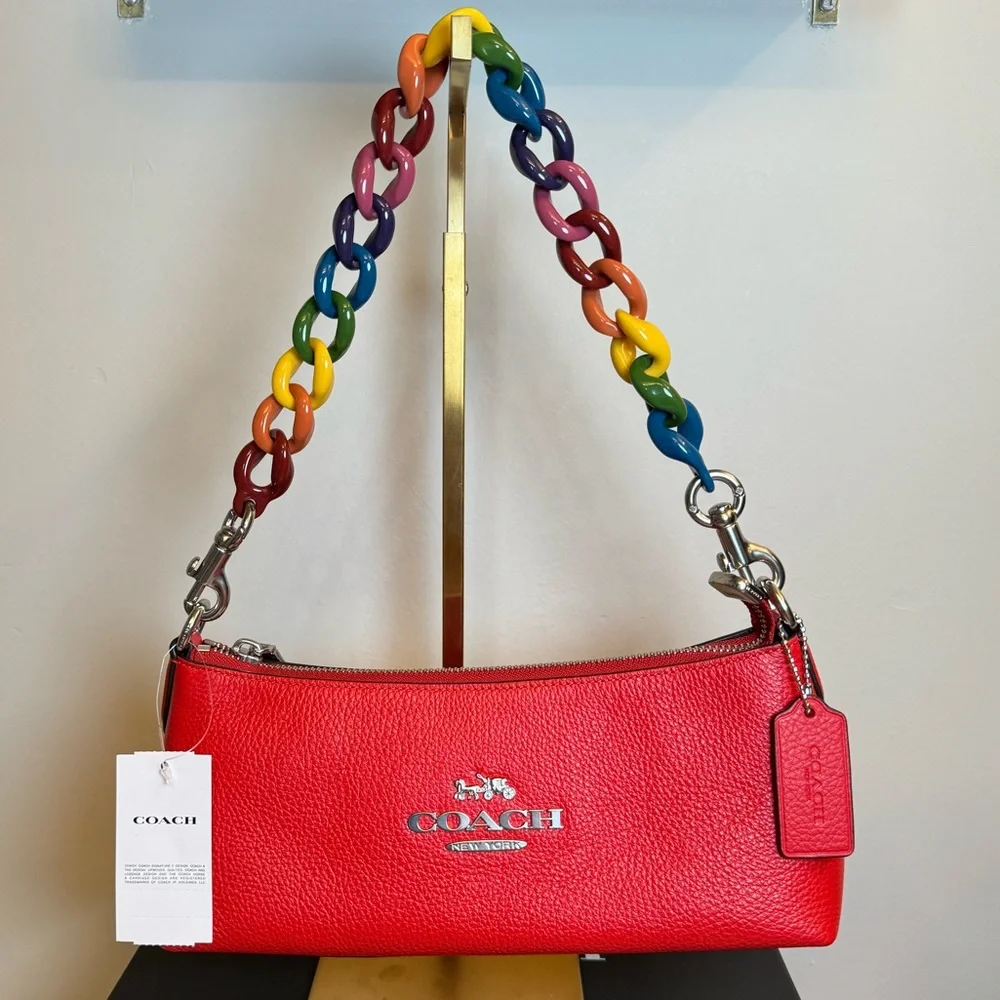 ❤️Coach Cherry Red Bag NWT - Picture 1 of 8
